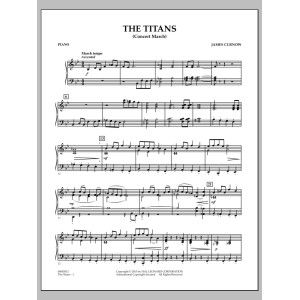 The Titans (Concert March) - Piano