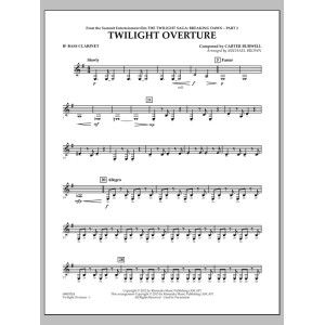 Twilight Overture (aus The Twilight Saga: Breaking Dawn Part 2) - Bb Bassklarinette