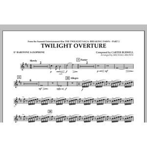 Twilight Overture (aus The Twilight Saga: Breaking Dawn Part 2) - Es-Baritonsaxophon