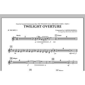 Twilight Overture (aus The Twilight Saga: Breaking Dawn Part 2) - Bb-Trompete 1