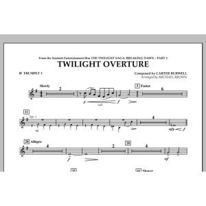 Twilight Overture (aus The Twilight Saga: Breaking Dawn Teil 2) - Bb Trompete 3