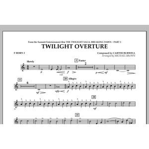Twilight Overture (aus The Twilight Saga: Breaking Dawn Part 2) - F Horn 2