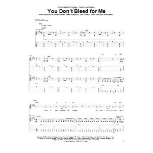 You Don't Bleed For Me