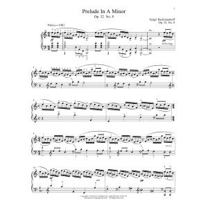 Prelude In A Minor, Op. 32, No. 8