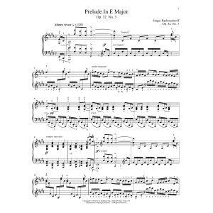Prelude In E Major, Op. 32, No. 3