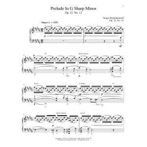 Prelude In G-Sharp Minor, Op. 32, No. 12