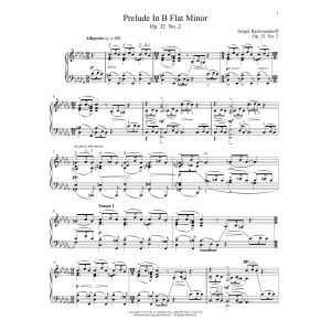 Prelude In B-Flat Minor, Op. 32, No. 2