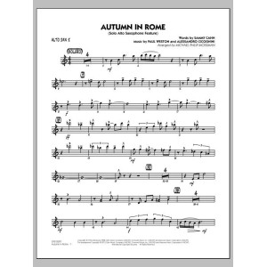 Autumn in Rome - Alto Sax 2