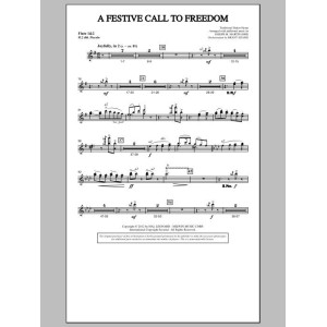 A Festive Call to Freedom - Flute 1,2/Piccolo