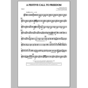 A Festive Call to Freedom - Violin 2
