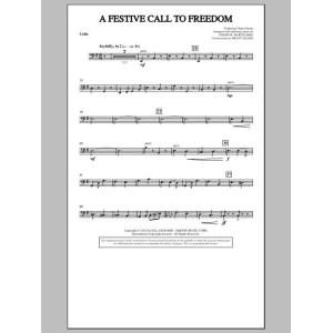 A Festive Call to Freedom - Cello