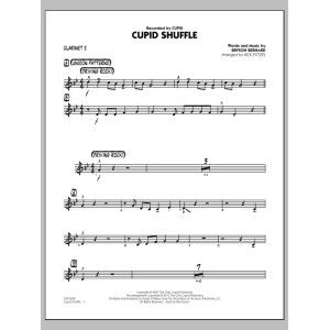 Cupid Shuffle - Bb Clarinet 2