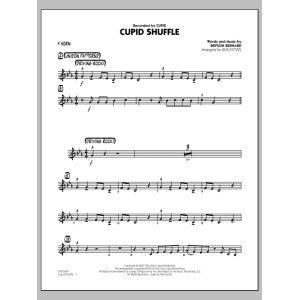 Cupid Shuffle - F Horn