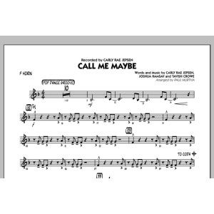 Call Me Maybe - F Horn