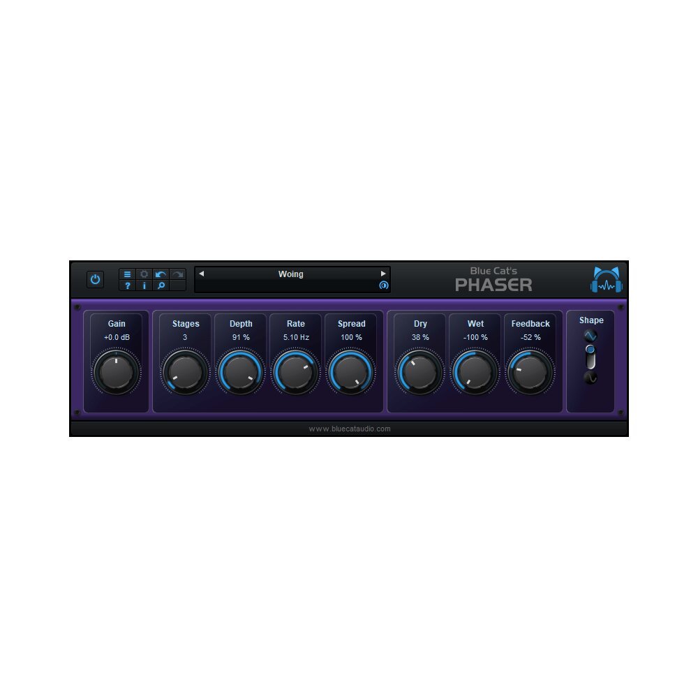 Phaser is a versatile audio effect plugin that recreates classic phasing sounds. With its rich sound palette and intuitive inter