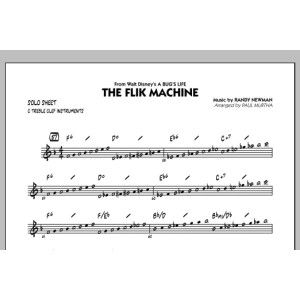 The Flik Machine (from A Bug's Life) - C Solo Sheet