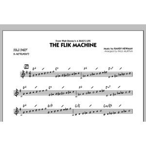The Flik Machine (from A Bug's Life) - Bb Solo Sheet