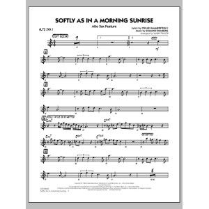 Softly as in a Morning Sunrise - Alto Sax 1