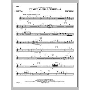 We Need a Little Christmas - C Flute 1