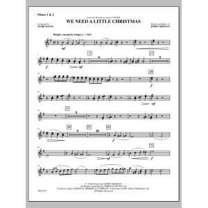 We Need a Little Christmas - Oboe 1,2