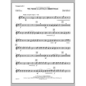 We Need a Little Christmas - Bb Trumpet 1