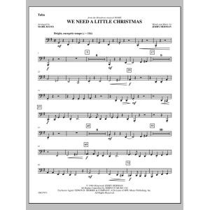 We Need a Little Christmas - Tuba