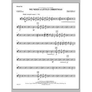 We Need a Little Christmas - Drums