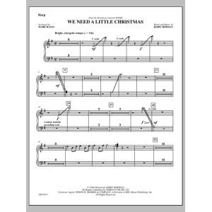 We Need a Little Christmas - Harp