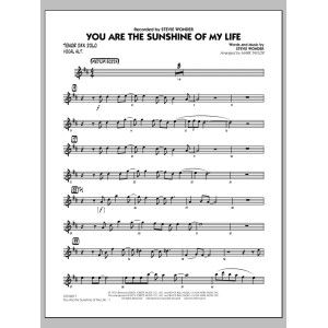 You Are the Sunshine of My Life (Key: C) - Tenor Sax Solo (Vocal Alt)