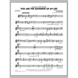 You Are the Sunshine of My Life (Key: C) - Alto Sax 1