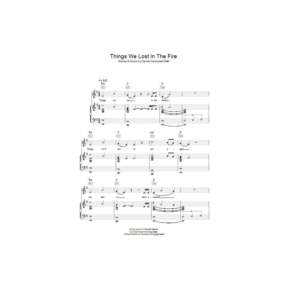 Things We Lost In The Fire