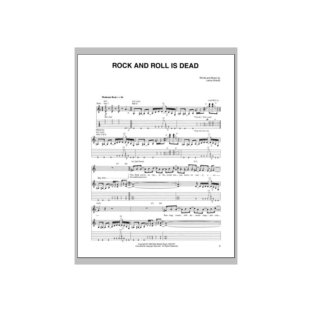 Rock And Roll Is Dead