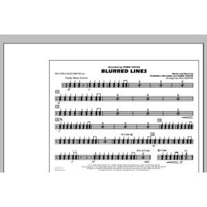 Blurred Lines - Multiple Bass Drums