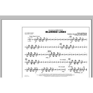 Blurred Lines - Aux Percussion