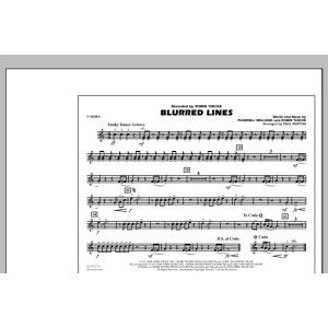 Blurred Lines - F Horn