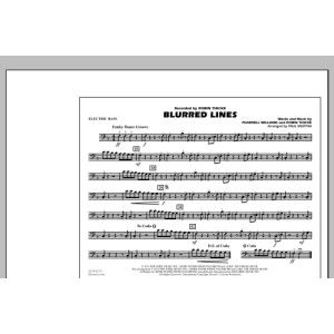 Blurred Lines - Electric Bass