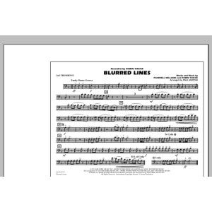 Blurred Lines - 2nd Trombone