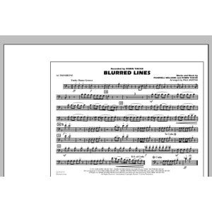 Blurred Lines - 1st Trombone