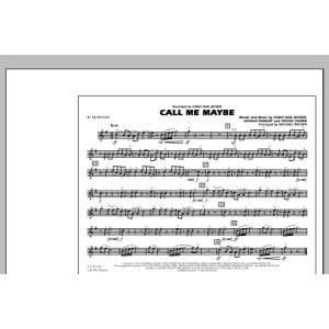 Call Me Maybe - Eb Alto Sax