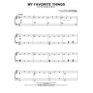 My Favorite Things