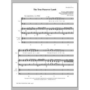The True Passover Lamb - Partitur
