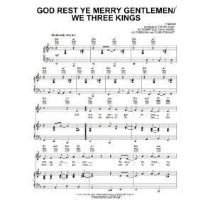 God Rest Ye Merry Gentlemen/We Three Kings