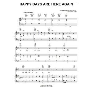 Happy Days Are Here Again