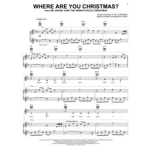 Where Are You Christmas? (from How The Grinch Stole Christmas)