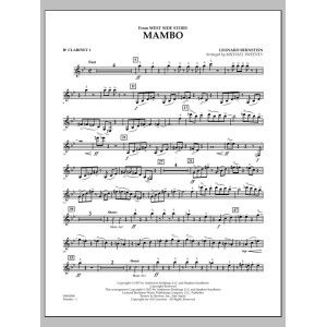 Mambo (from West Side Story) - Bb Clarinet 1