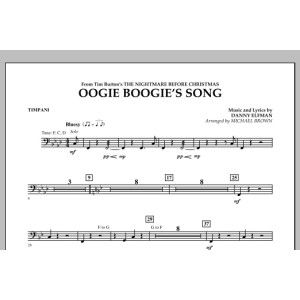 Oogie Boogie's Song (from The Nightmare Before Christmas) - Timpani