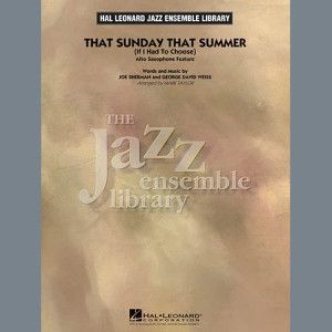 That Sunday That Summer (If I Had to Choose) - Alto Sax 1