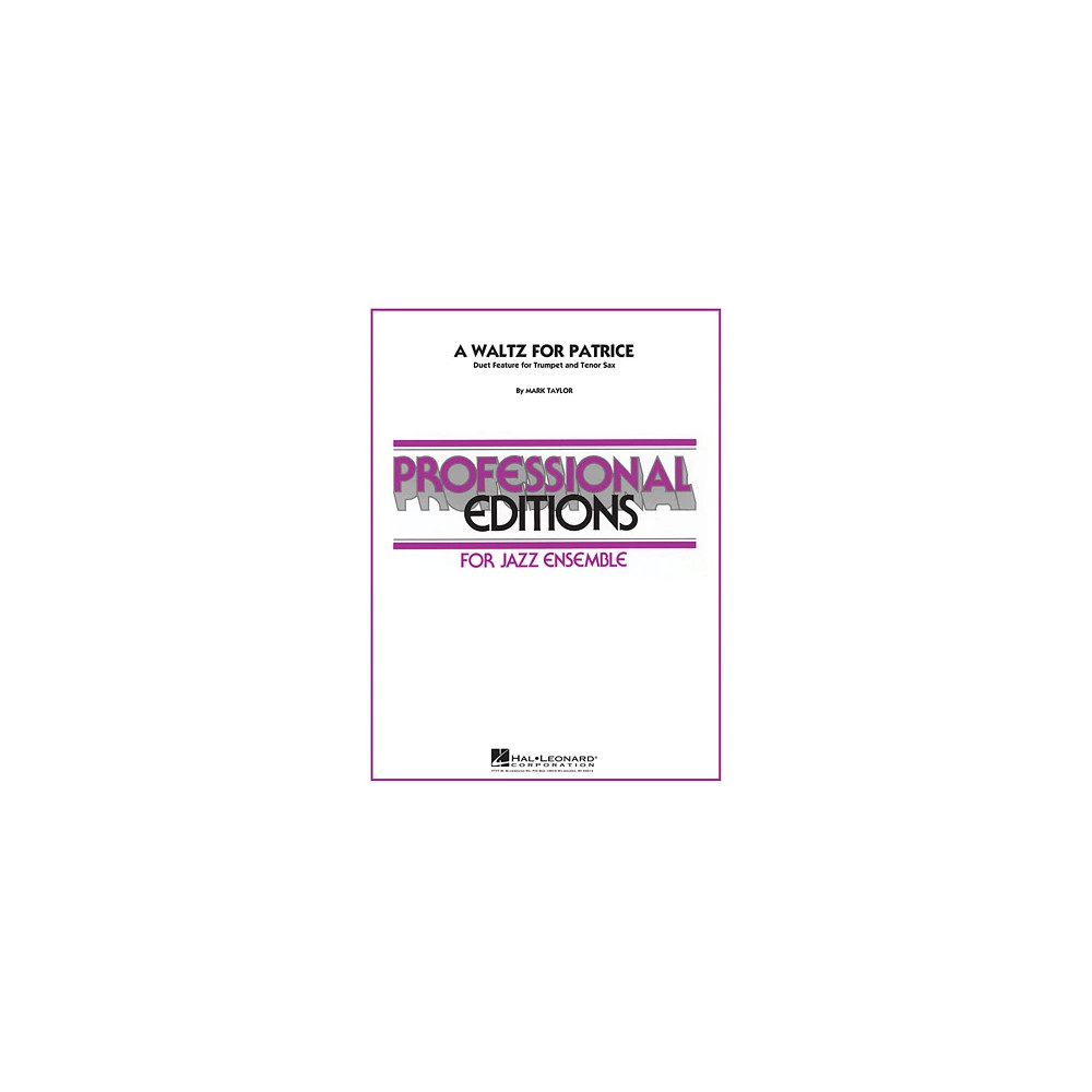 A Waltz for Patrice - Altsaxophon 2