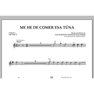 Me He de Comer Esa Tuna - Violin 2