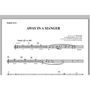 Away In A Manger (aus A Symphony Of Carols) - Englischhorn